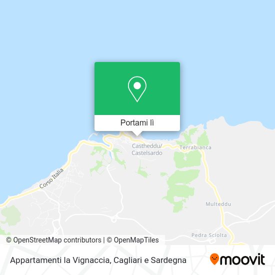 Mappa Appartamenti la Vignaccia