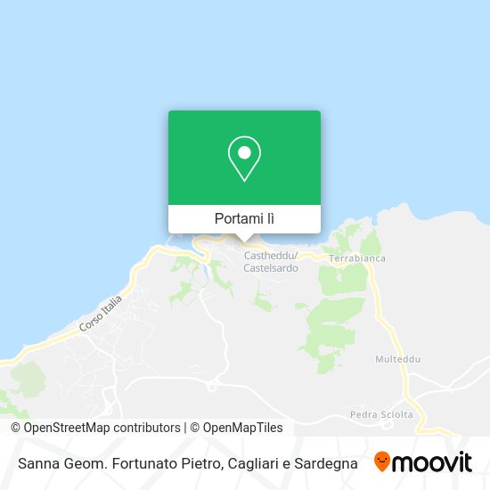 Mappa Sanna Geom. Fortunato Pietro