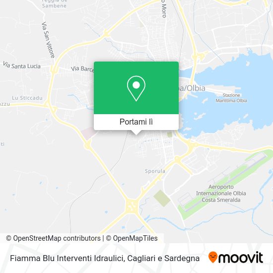 Mappa Fiamma Blu Interventi Idraulici