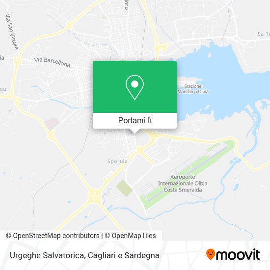 Mappa Urgeghe Salvatorica