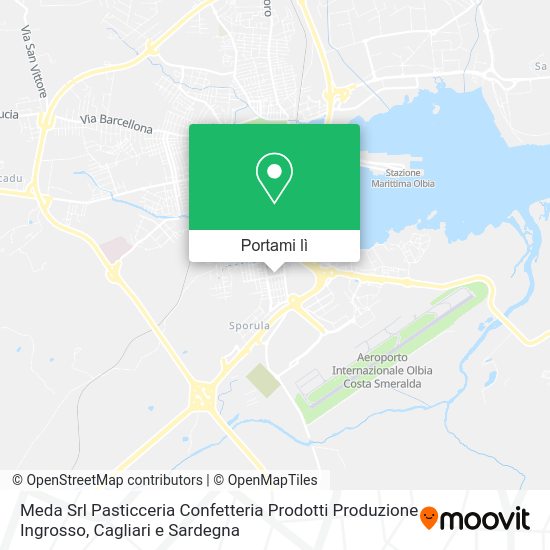 Mappa Meda Srl Pasticceria Confetteria Prodotti Produzione Ingrosso