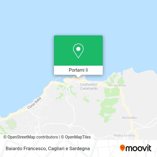 Mappa Baiardo Francesco