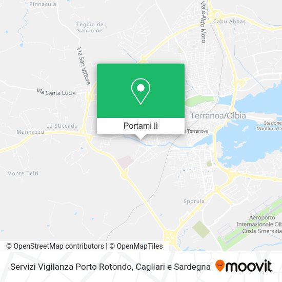 Mappa Servizi Vigilanza Porto Rotondo
