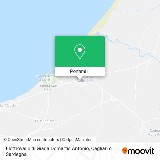 Mappa Elettrovalle di Giada Demartis Antonio