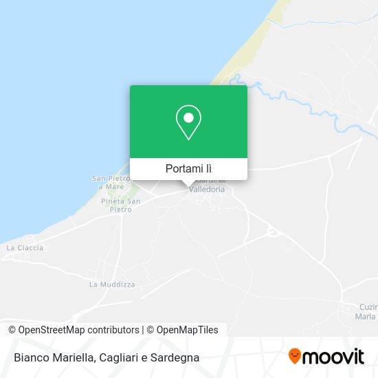 Mappa Bianco Mariella