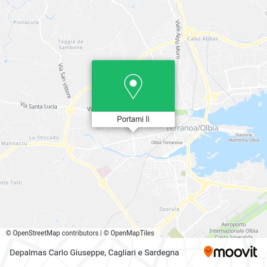 Mappa Depalmas Carlo Giuseppe