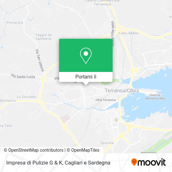 Mappa Impresa di Pulizie G & K