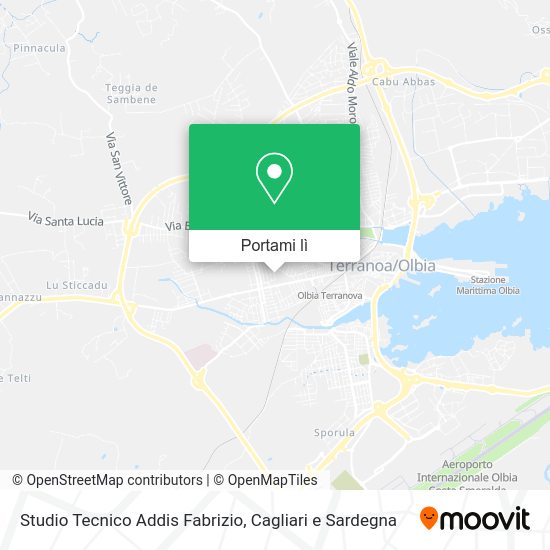 Mappa Studio Tecnico Addis Fabrizio