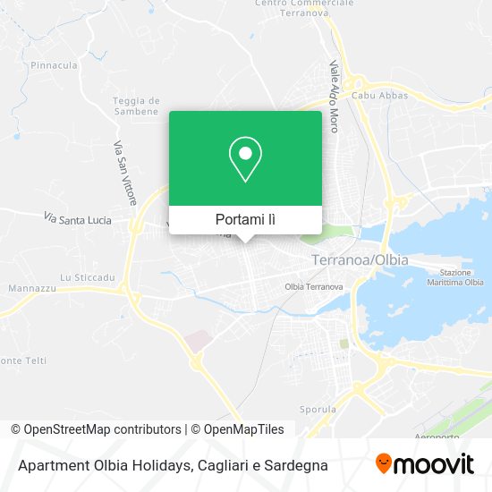 Mappa Apartment Olbia Holidays