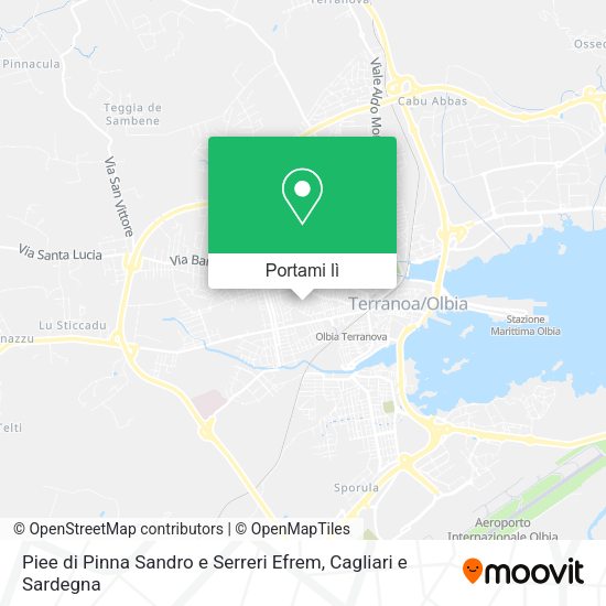 Mappa Piee di Pinna Sandro e Serreri Efrem