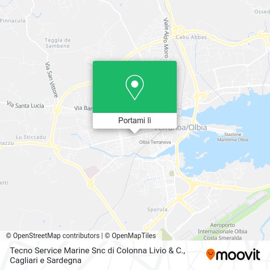 Mappa Tecno Service Marine Snc di Colonna Livio & C.