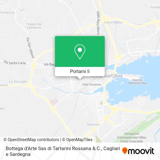 Mappa Bottega d'Arte Sas di Tartarini Rossana & C.