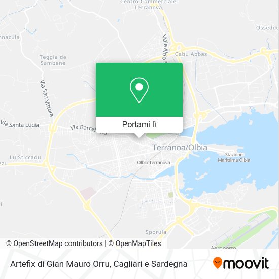Mappa Artefix di Gian Mauro Orru