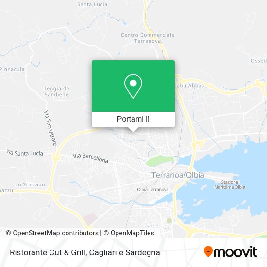 Mappa Ristorante Cut & Grill