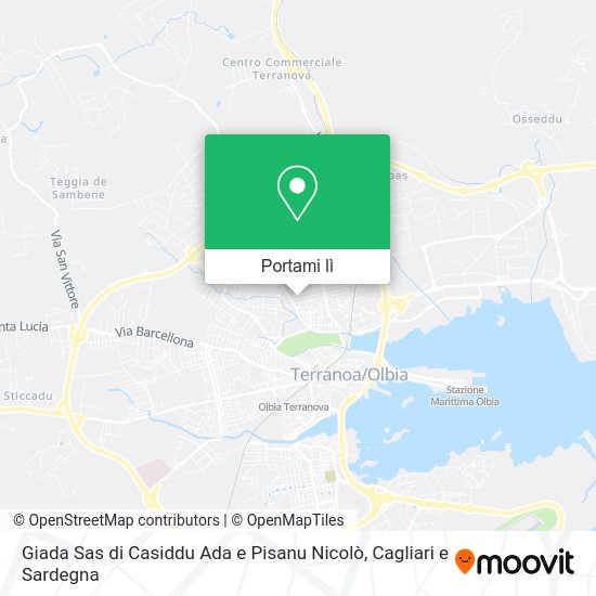 Mappa Giada Sas di Casiddu Ada e Pisanu Nicolò