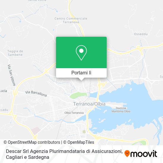 Mappa Descar Srl Agenzia Plurimandataria di Assicurazioni