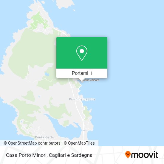 Mappa Casa Porto Minori