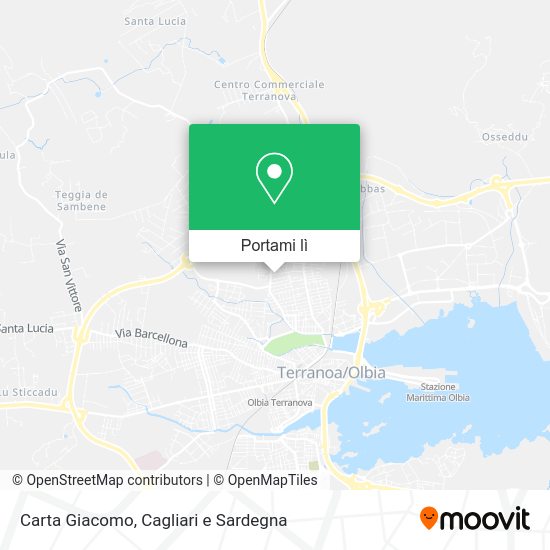 Mappa Carta Giacomo