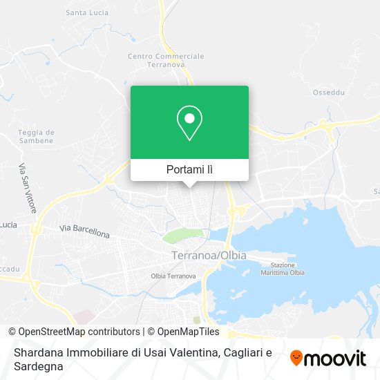 Mappa Shardana Immobiliare di Usai Valentina