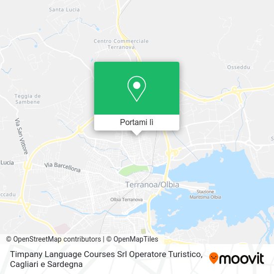 Mappa Timpany Language Courses Srl Operatore Turistico