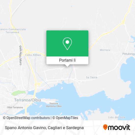 Mappa Spano Antonio Gavino