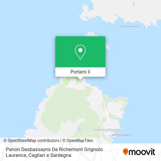 Mappa Panon Desbassayns De Richemont Grignolo Laurence