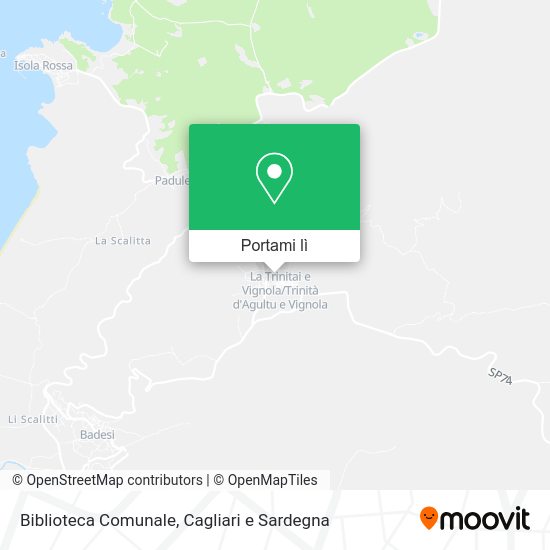 Mappa Biblioteca Comunale