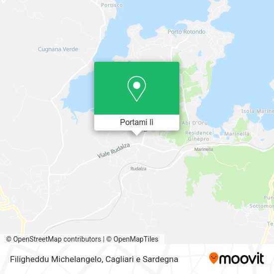 Mappa Filigheddu Michelangelo