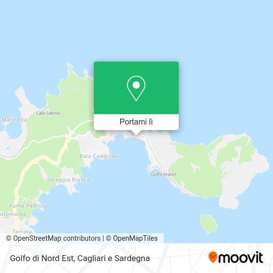 Mappa Golfo di Nord Est