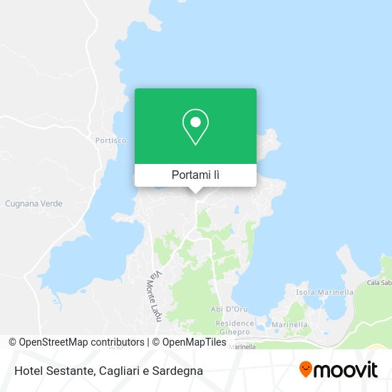 Mappa Hotel Sestante