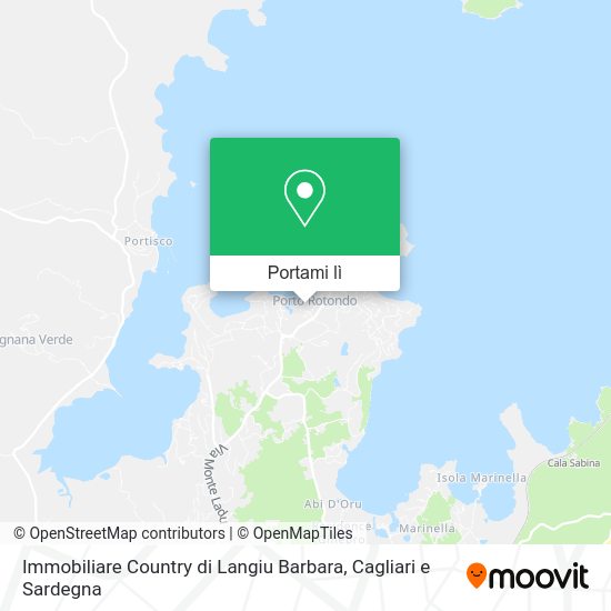 Mappa Immobiliare Country di Langiu Barbara