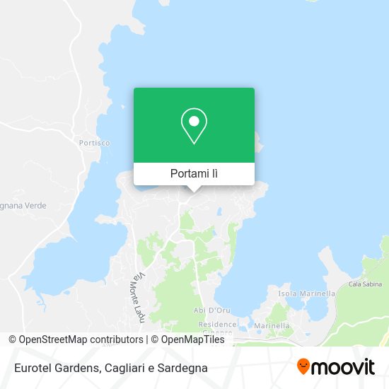 Mappa Eurotel Gardens