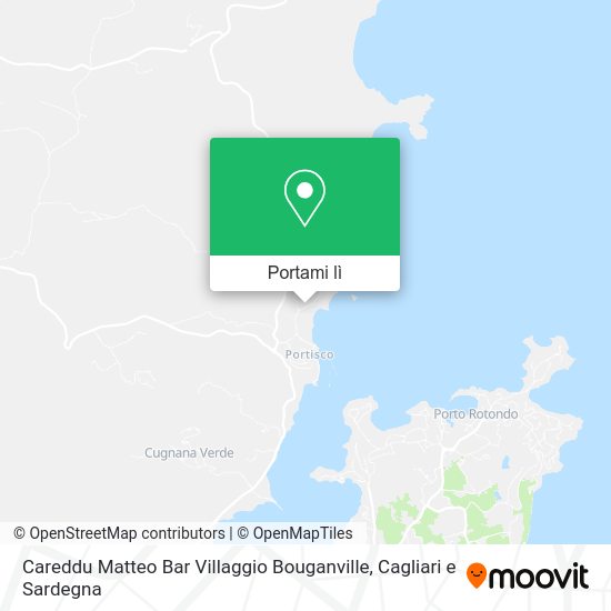 Mappa Careddu Matteo Bar Villaggio Bouganville