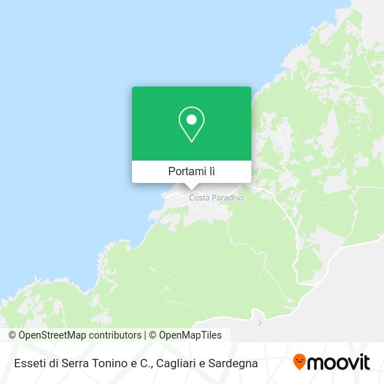 Mappa Esseti di Serra Tonino e C.