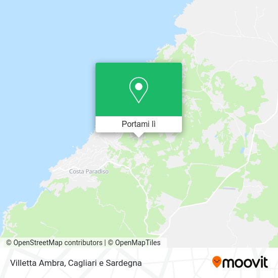 Mappa Villetta Ambra