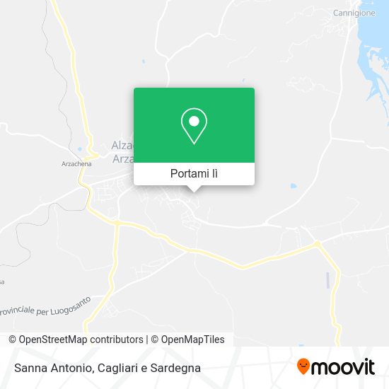 Mappa Sanna Antonio