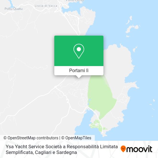 Mappa Ysa Yacht Service Società a Responsabilità Limitata Semplificata