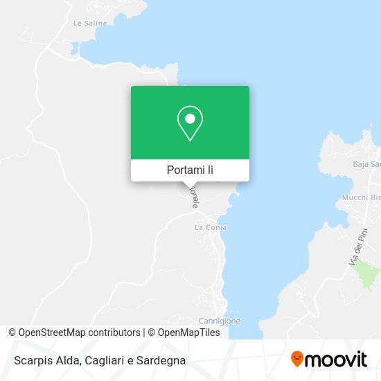Mappa Scarpis Alda
