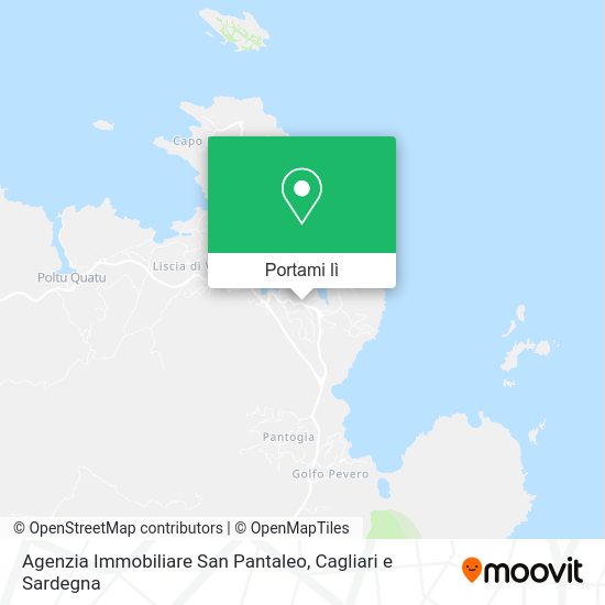 Mappa Agenzia Immobiliare San Pantaleo