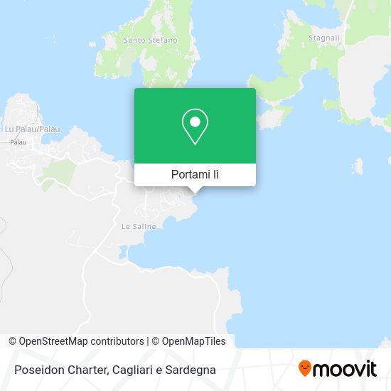 Mappa Poseidon Charter