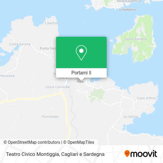 Mappa Teatro Civico Montiggia