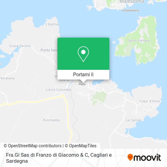 Mappa Fra.Gi Sas di Franzo di Giacomo & C