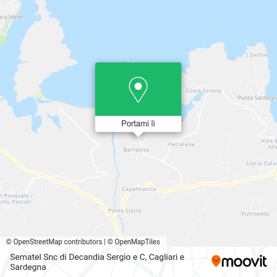 Mappa Sematel Snc di Decandia Sergio e C