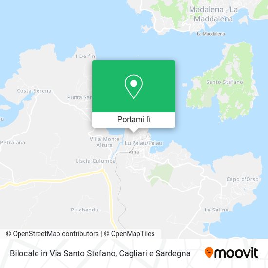 Mappa Bilocale in Via Santo Stefano