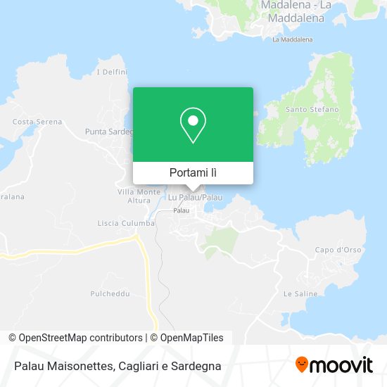 Mappa Palau Maisonettes