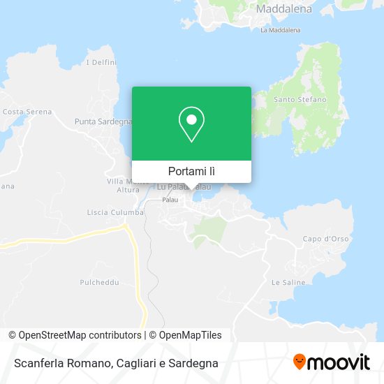 Mappa Scanferla Romano