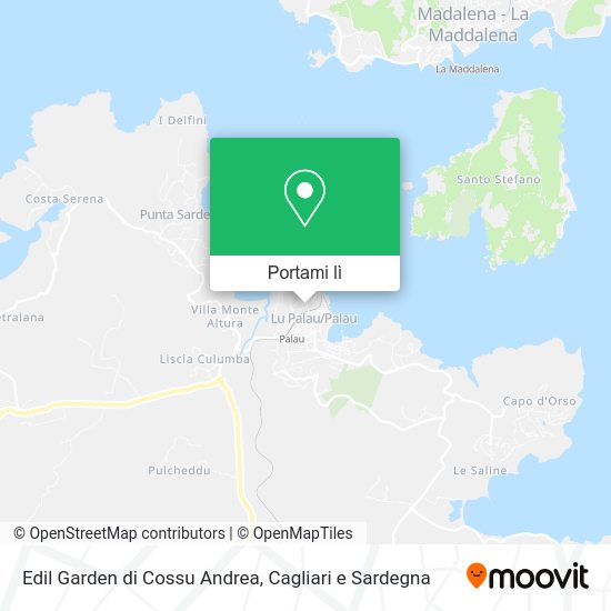Mappa Edil Garden di Cossu Andrea