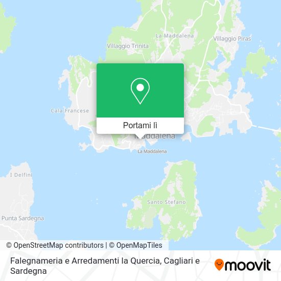 Mappa Falegnameria e Arredamenti la Quercia