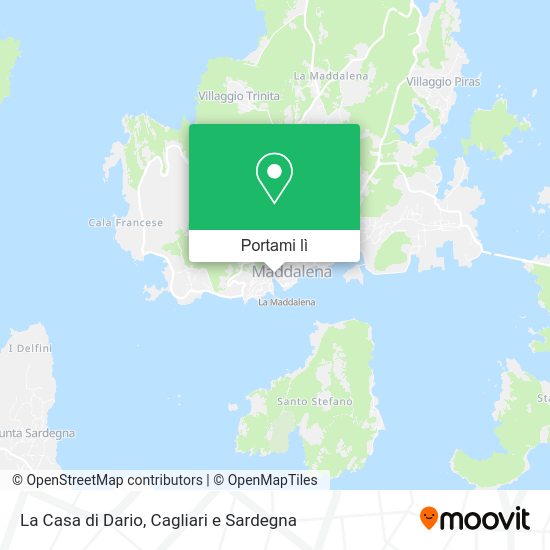 Mappa La Casa di Dario