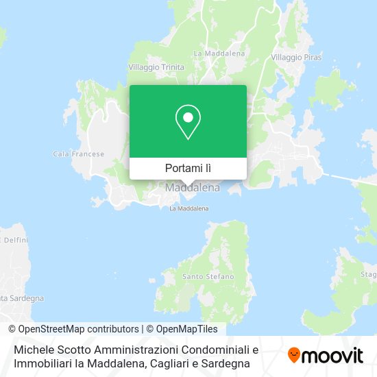 Mappa Michele Scotto Amministrazioni Condominiali e Immobiliari la Maddalena
